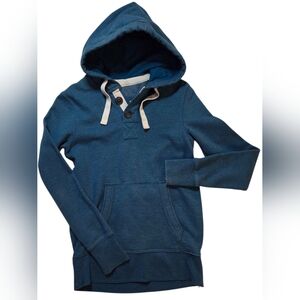 25. Distillery Apparel Mens Small Blue Hoodie 18in P2P 100 % Cotton